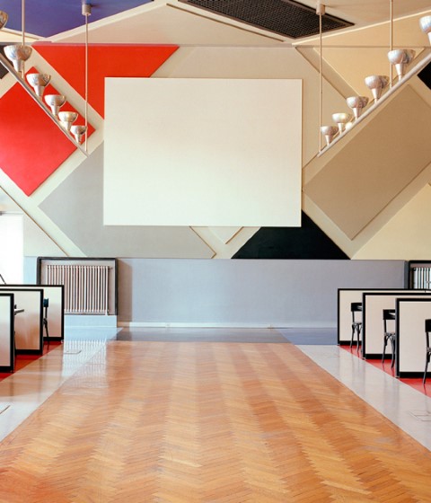 Cafe Aubette por Theo Van Doesburg. Fotografía © Claude Truong-Ngoc