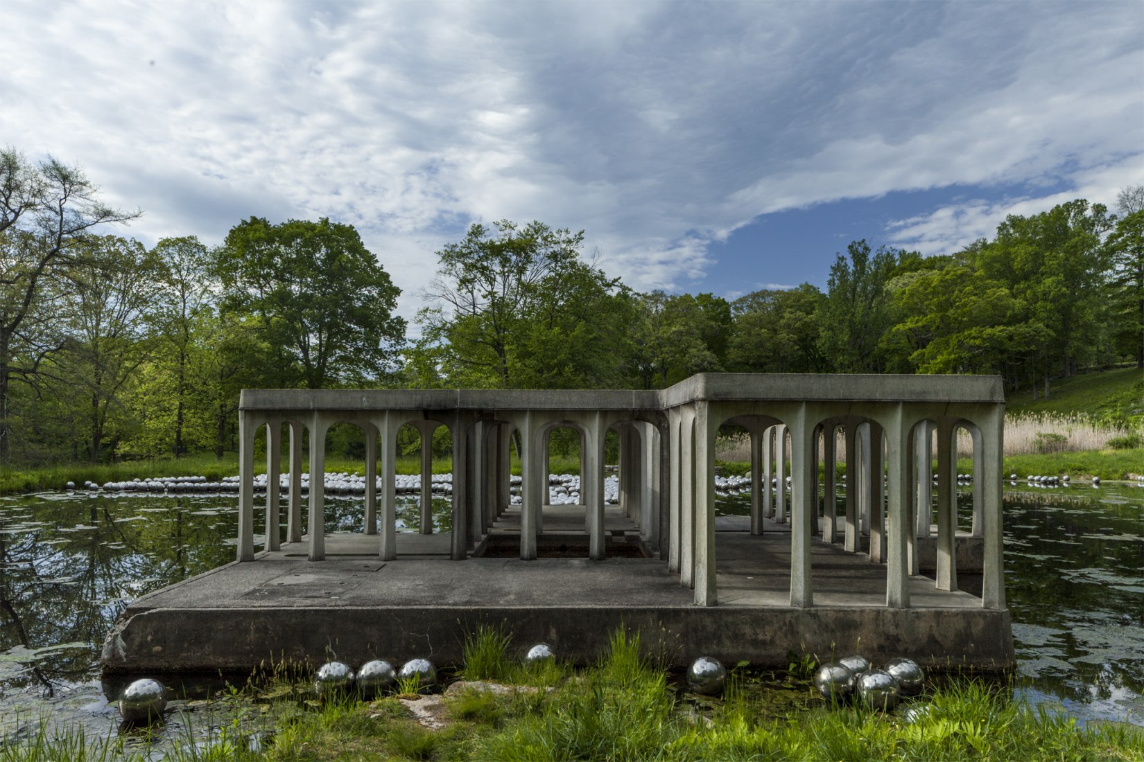 View of Yayoi Kusama, Narcissus Garden. Photograph © Matthew Placek.